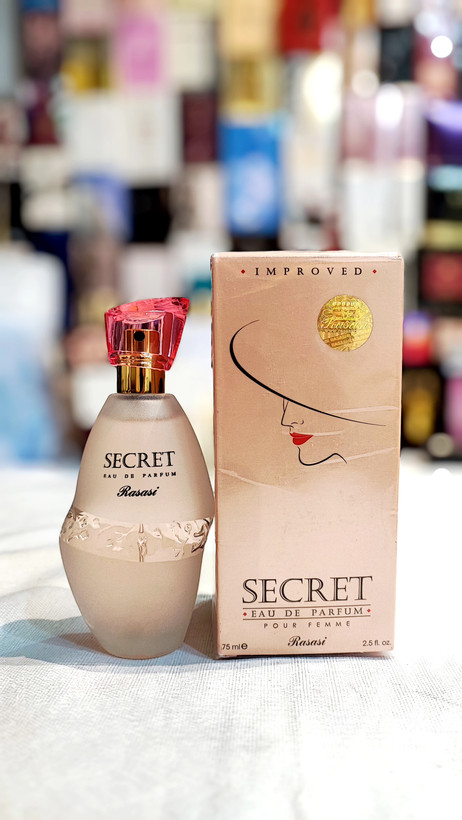 عطر زنانه سکرت رصاصی نسخه اصلی امارتی حجم 75 میل